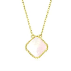 2023-Womens Luxury Designer Necklace Fashion Four-leaf Clover Cleef Pendant Necklace 18K Gold Necklaces Jewelry230p