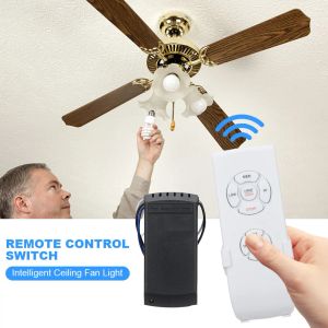 Control 85265V Wireless Remote Control Receiver 4 Timing 3 Speed Fan Speeds and Timings Control OneClick Control for Ceiling Fan Lamp