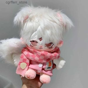 Dolgulu peluş hayvanlar 20cm özellik yok pembe şeftali peluş peluş sevimli peluş bebek doldurulmuş giydirme arma anime oyuncak figür xmas doğum günü koleksiyonu hediyeler240327