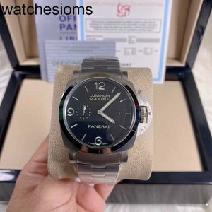 Panerass Mens Watch Luxury for Mechanical Size 46mm Auto Brand Italy Sport Wristwatches