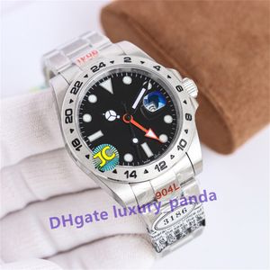 2024 TW Factory Super Edition Watch 226570 42 mm Automatyczne mechaniczne zegarki mechaniczne 3186 ruch pomarańczowy wskaźnik 316L Wodoodporne ze stali nierdzewne zegarki na rękę