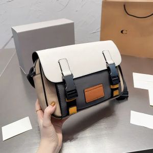 Projektantka torba crossbody listu Men na ramię luksusowy materiał oryginalny skórzany torebka torby posłańca codziennie rozrywka męskie torby na nadwozie