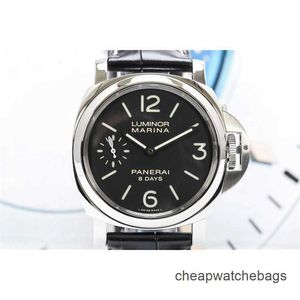 Watch Swiss gemacht Panerai Sports Uhren Paneraiss Tuversible Watch Luminor -Serie Pam00510 wasserdichte Armbanduhr Designer Modemarke Edelstahl Edelstahl