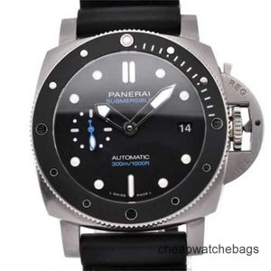 시계 스위스 제작 Panerai 스포츠 시계 Paneraiss 수중 시계 잠수정 PAM02683 소규모 자동 남성 자동 기계적 시계 전체 스테인리스 스틸