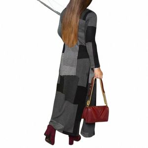 FI Cardigan Overcoat 3D Cutting Windproect Comfy Thin Type Color Block LG Outerwear S233#