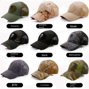 24ss sports hat New Camouflage Baseball Cap Military Fan Tactical Cap Outdoor Mountaineering Sun Shading Velcro