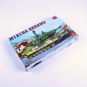 WSN 00334 1/35 U.S.M1A1HA Abrams Tank Motorizzato Kit modello statico in plastica