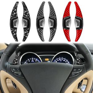 Carbon Fiber Gear Paddle Shifters for Hyundai Sonata 8 2010-2014 Steering Wheel Accessories