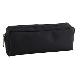 Black Canvas Pencil Case School PencilCase for Boys Girls Simple Candy Color Large-capacity Pencil Cases Stationery Cosmetic Bag