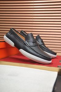 New Summer Walk Men dress shoes oxfords flats genuine leather shoes Luxury Destin loafers low heel wedding party luxury men's Classic skate shoe with box 38-45