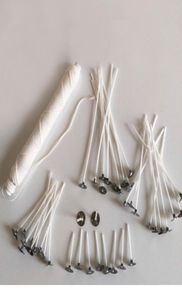 Candles 50pcs 26891520cm Cotton Candle Wicks Candle Smokeless Wick Making Tools Birthday Christmas Decoration 100 jllZEe9683187