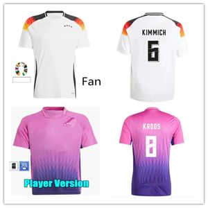 2024 fanowie Wersja Germanys piłka nożna Kroos Havertz Brandt Sane Football Shirt Werner Gnabry Draxler Gotze 24 25 piłka nożna