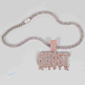 Discover Hip Hop Jewelry Featuring 14kt Rose Gold Moissanite Diamond Chain With Pendant Adorned By GRA Certified And VVS clarity
