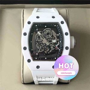 Herrklocka Designer Watches Movement Automatic Luxury Luxury Herr Mechanical Watch Barrel Type Carbon Fiber