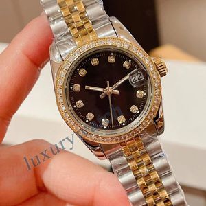 womens watch mans watch diamond watches moissanite automatic montre luxe watchs Rose Gold size 36MM sapphire glass waterproof desi249C