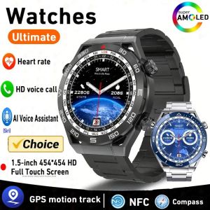 För Huawei Titta på Ultimate Smartwatch Bluetooth Call Heart Rise Sleep Monitoring Smart Sports Watch IP68 Waterproof Armband