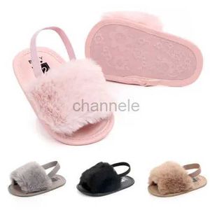 Sandaler Nyfödda Baby Girl Soft Sole Crib Shoes Infant Toddler Summer Sandals 0-18 månader First Walker Baby Shoes Anti-Slip 240329