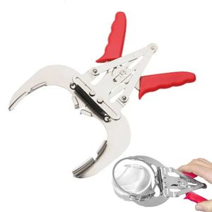 Bilkolv Ring Compressor Ratchet Tool PLIER Ta bort underhållsverktyg Justerbar klämma Reparation av motorcykeltillbehör 240322