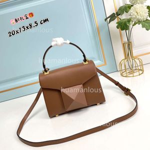 Simple Rock Rivet Designer New Square Bag Large Vlogoo Woman Shoulder Walentino Vielseitige Taschen Stud Small 2024 Handheld Womens Fashion Crossbody GGGZ