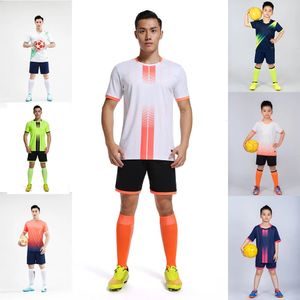 Erwachsene Kinder Fußball Jersey Männer Junge Anpassen Fußball Uniformen Kit Sport Kleiden Futsal Sportswear Training Trainingsanzug Kind y240321