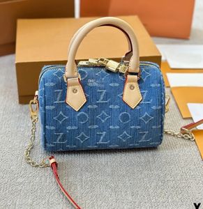 5A Qualità Famoso designer una nuovissima borsa a tracolla in tela con portafogli lunghi, borsa per carte, borsa per la polvere