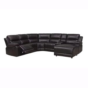 La combinazione multifunzionale di divani nell'angolo del soggiorno può essere utilizzata per sdraiare divani in pelle