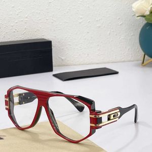 Modne okulary przeciwsłoneczne ramy Caza 163 Najwyższej jakości designerka optyczna moda retro luksusowa marka oczu prosta design