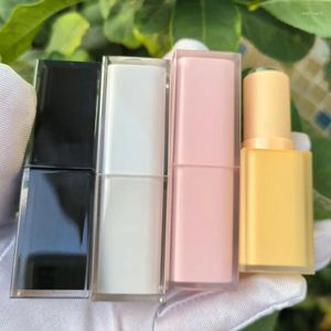 Storage Bottles Empty Lipstick Tube Lip Gloss Container DIY Lipbalm Refill Care Cosmetic Packaging Makeup 12.1MM Lipgloss