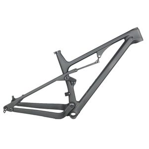 إطارات الدراجة FL تعليق MTB Carbon Frame FM038 XC Mountain Framset BB92 UD Matte Can Customzied Paint 29er 27.5er Boost Drop