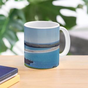 Canecas Ilha Shetland de St Ninian Caneca de café de vidro personalizado