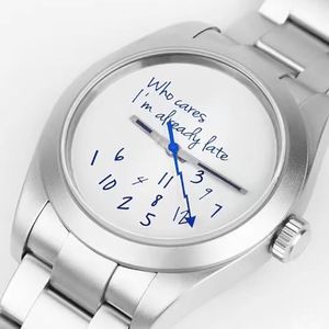 Relógio feminino de luxo com movimento mecânico automático, relógio clássico de 41 mm, pulseira de negócios, aço inoxidável 904L, relógio casual à prova d'água, presente Montre De Luxe