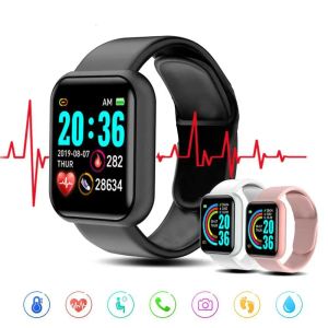 Mode Smart Armband Echt Schritt Zählen Mode Wecker Uhr Bluetooth Musik Fitness Tracker Sport Smartwatch Android D20