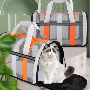 Borsa a tracolla singola portatile per animali domestici Borsa per cani da gita Borsa per cuccioli e gattini Borsa da trasporto traspirante per T 240325