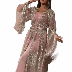 Damen Frauen Dr Rock Schal Weibliche Elegante Formale Dres LG Maxi Kleid Schal Bankett Party Abend Prom Gala Vestidos n3Wu #