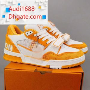 designer shoes sneakers for men casual Running Shoes trainer Outdoor trainers shoe high quality Platform Calfskin Leather vittonl O