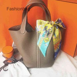 Дизайнерские сумки Htote Сумки с узором Универсальный слой личи Дизайнерская женская верхняя сумка-корзина Ведро Пикотин Большие замки Вместительная сумка V268