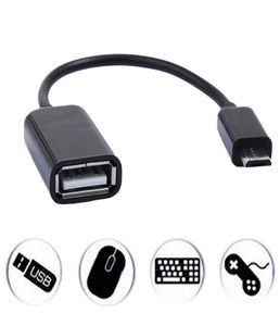 OTG Kablosu Mikro USB Erkek - USB'den 20 Kadın OTG Adaptör Kablosu Android Cep Telefonu Samsung Tablet7933410