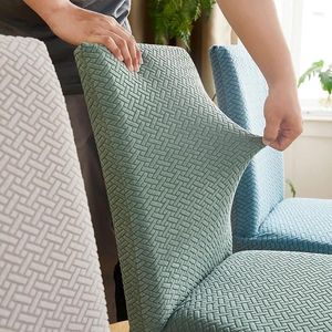 Cadeira cobre capa flexível para sala de jantar em casa grande assento vivendo tamanho universal