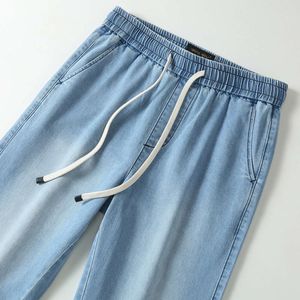 2024 Denim Men's Fashion Brand New Men's Pants Pure Cotton Casual Pants for Men's American Straight Leg Pants