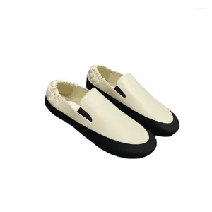 Casual Shoes VII 2024 Brand R Autumn and Winter Women's Retro Round Toe Grunt Ballet Female Flat Loafers erbjudanden