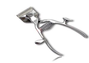 Mão portátil manual cortador de cabelo aparador cortador aço inoxidável barbeiro cabeleireiro tesoura ferramenta para homens pet cão aliciamento stylin5899928