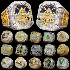 Luxury World Basketball Championship Ring Designer 14K Gold 2023 Nuggets Jokic Champions Rings for Mens Womens Star Diamond Sport Jewelry