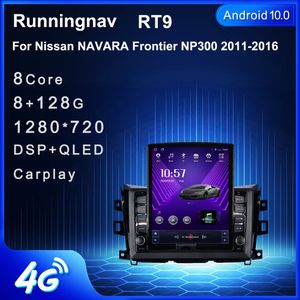 9,7-дюймовый новый Android для Nissan NAVARA Frontier NP300 2011-2016 Tesla Type Автомобильный DVD-радио Мультимедийный видеоплеер Навигация GPS RDS Без DVD CarPlay Android Auto