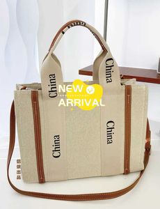 Original Chlee Tote Bag Canvas mångsidig för pendling av casual crossbody Womens axel nisch stor kapacitet f8pf nqgd