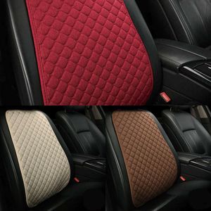 Upgrade Big Size Linen Flax Car Seat Cover Protector Front Seat Backrest Cushion Pad Mat Auto Front Interior Styling Truck SUV Or Van