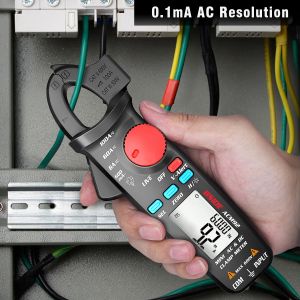 Digital Clamp Meter Multimeter BSIDE ACM92 91 DC AC Current 100A 0.1/1mA Car repair Ammeter voltage Ohm Hz NCV Continuity Tester