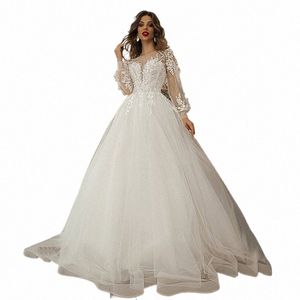 Sexy White Lace Wedding Dres para Noiva Elegante LG Prom Noite Convidado Festa Mulheres Dr Backl Verão Vestidos Formais s4bz #