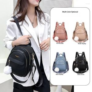 Schultaschen Mehrzweck-Mode-Damentasche Einfacher One-Shoulder-Crossbody-Rucksack mit großer Kapazität Pendler-Freizeitrucksack