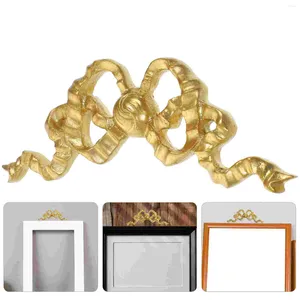 Frames Bow Decoration Po Frame Wall Tie Hanging Ornaments Resin Bow-knot Craft Decorations