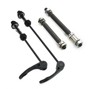 Bike Groupsets Mtb Bicycle Wheel Hub Axle Front Rear Hollow With Quick Release Lever Steel Mountain Cycling Repair Tool P230612 Drop D Dh4Bt